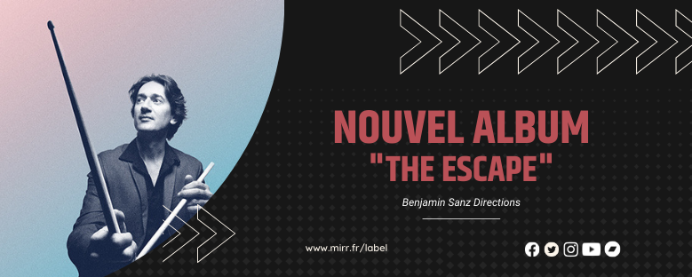 COUVERTURE FB-SITE - SORTIE D'ALBUM THE ESCAPE